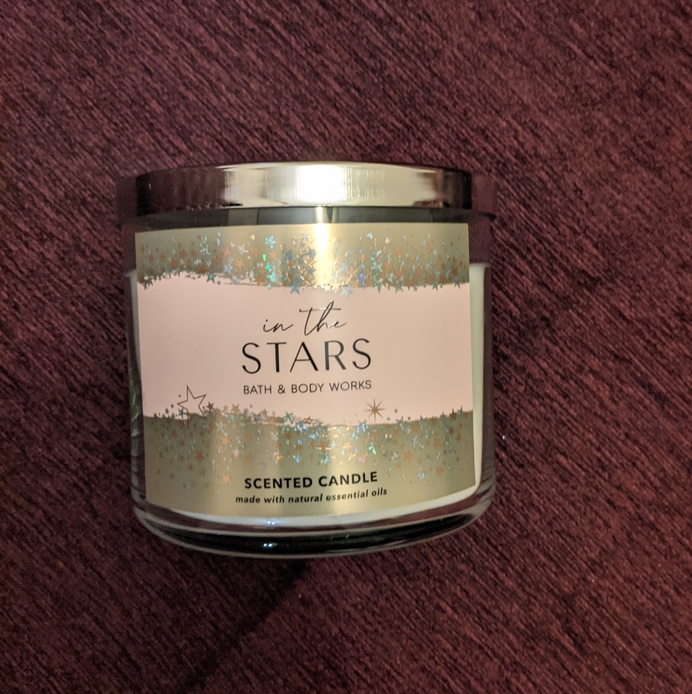 In the stars candle by bath and body works
